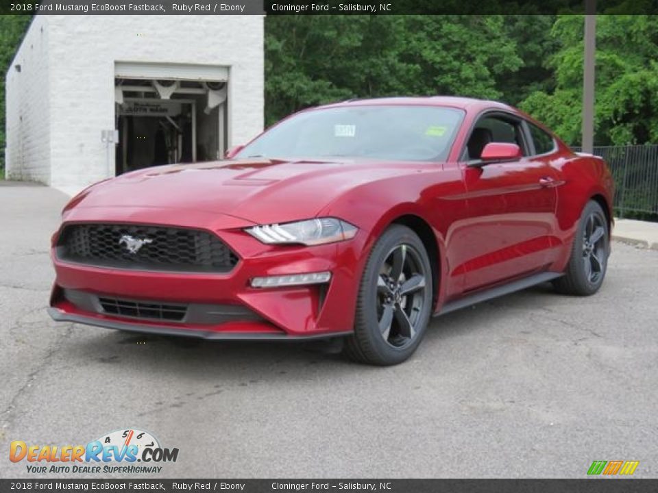 Ruby Red 2018 Ford Mustang EcoBoost Fastback Photo #3