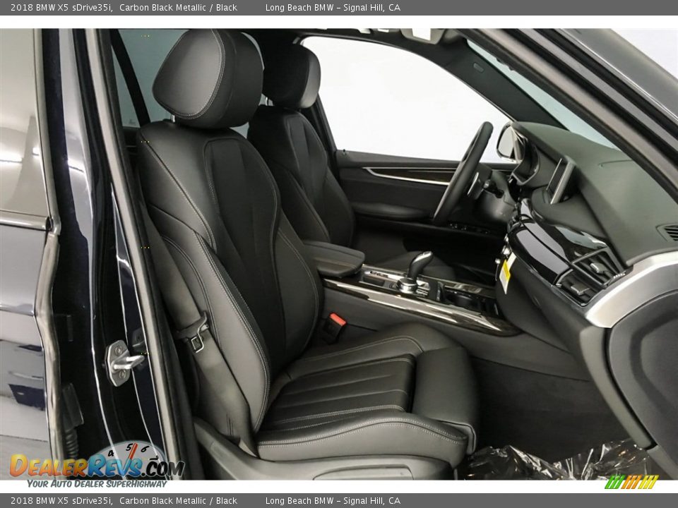 2018 BMW X5 sDrive35i Carbon Black Metallic / Black Photo #2