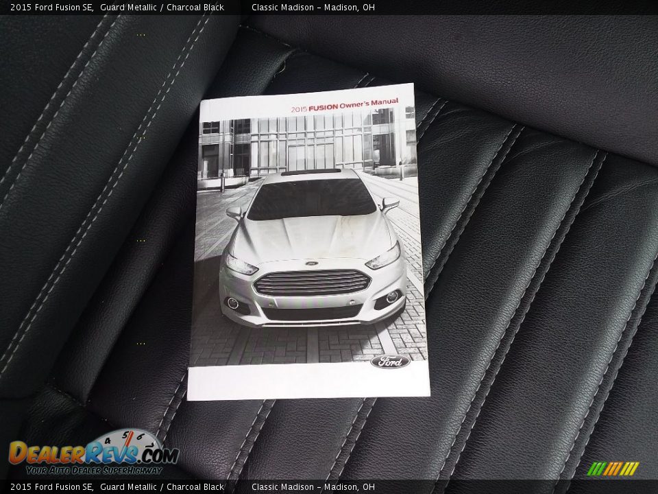 2015 Ford Fusion SE Guard Metallic / Charcoal Black Photo #14