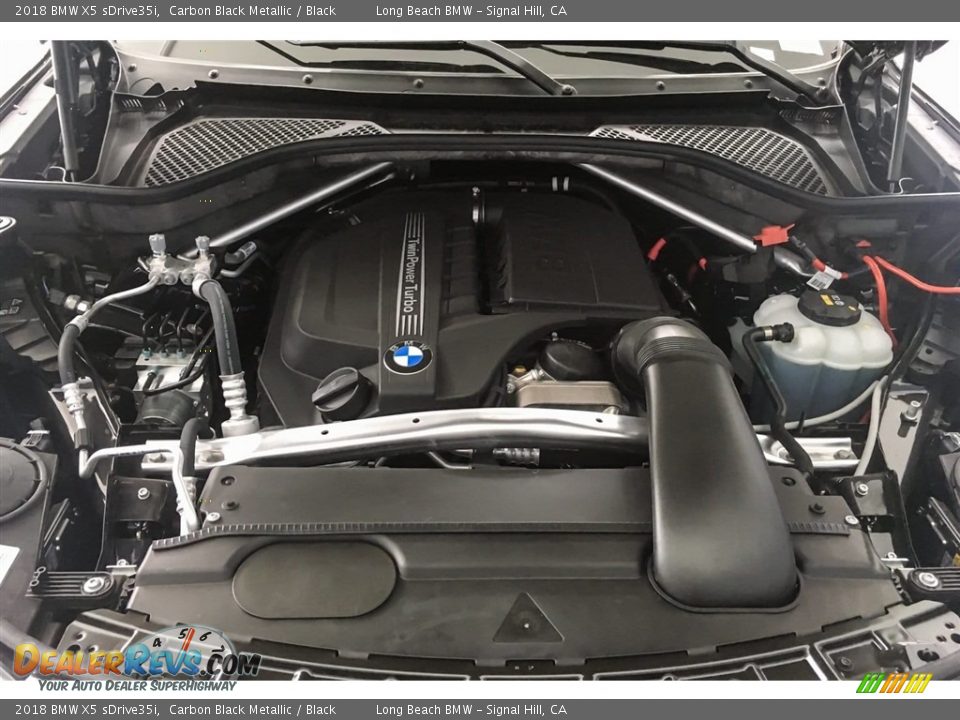 2018 BMW X5 sDrive35i Carbon Black Metallic / Black Photo #8
