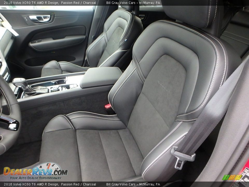 Front Seat of 2018 Volvo XC60 T6 AWD R Design Photo #7