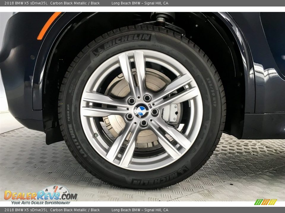 2018 BMW X5 sDrive35i Carbon Black Metallic / Black Photo #9