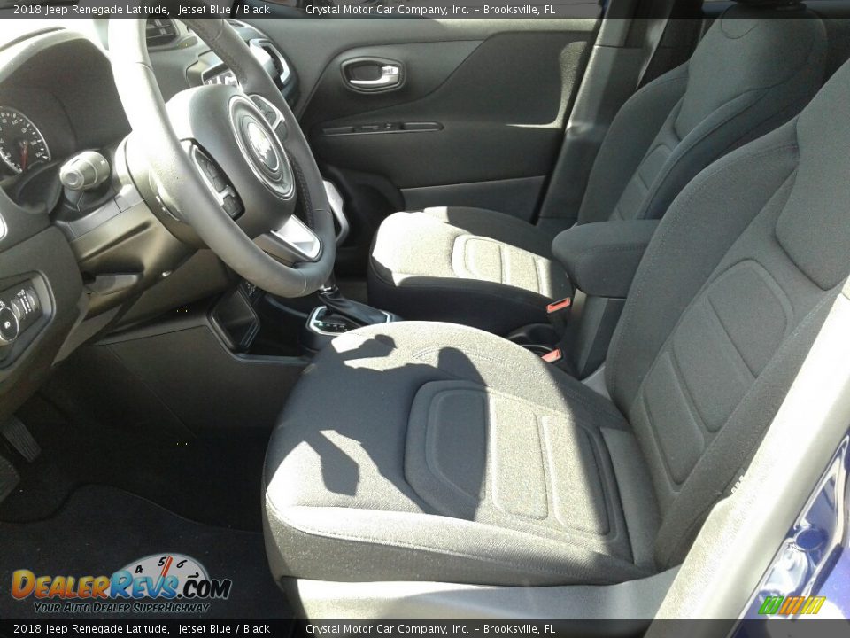 2018 Jeep Renegade Latitude Jetset Blue / Black Photo #9