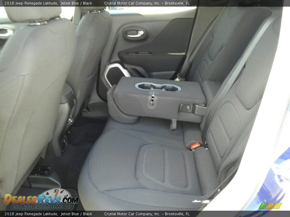 2018 Jeep Renegade Latitude Jetset Blue / Black Photo #10