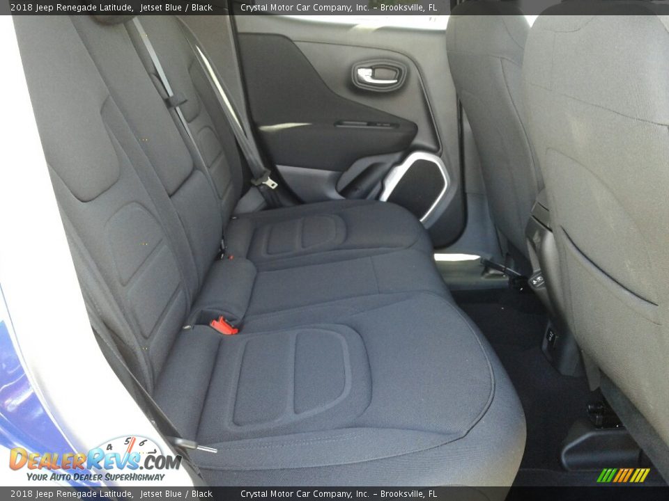 2018 Jeep Renegade Latitude Jetset Blue / Black Photo #11