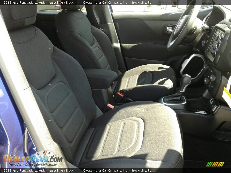 2018 Jeep Renegade Latitude Jetset Blue / Black Photo #12