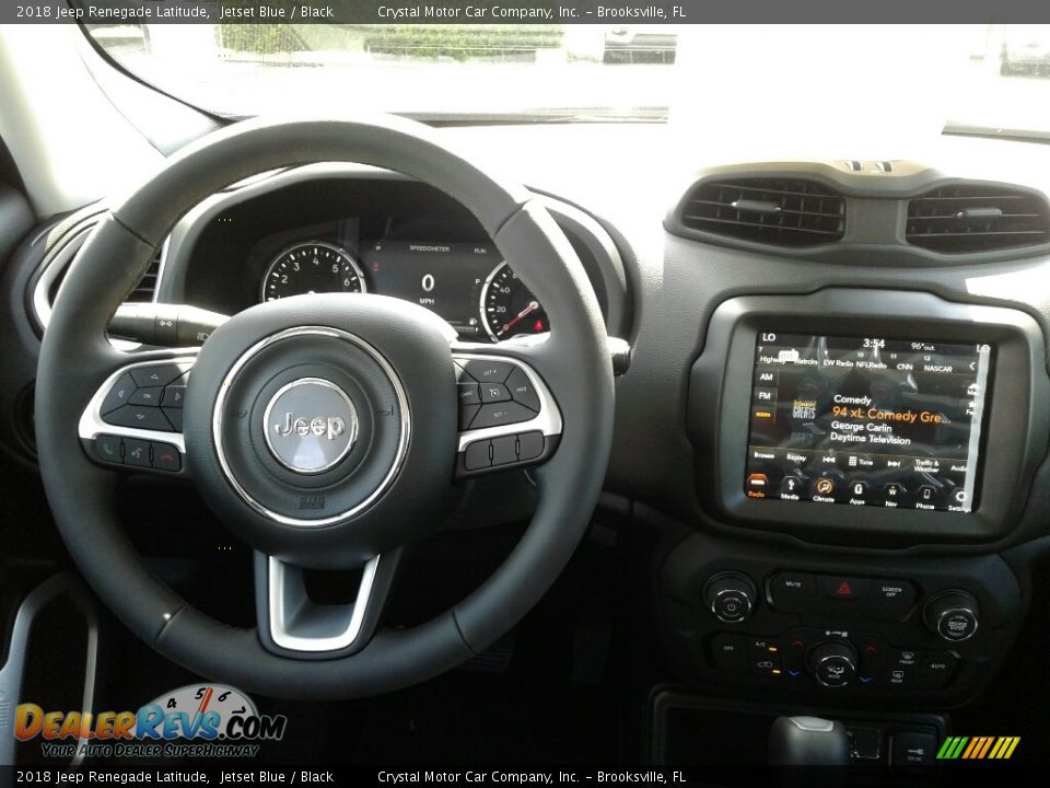 2018 Jeep Renegade Latitude Jetset Blue / Black Photo #13