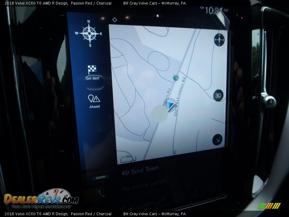 Navigation of 2018 Volvo XC60 T6 AWD R Design Photo #13