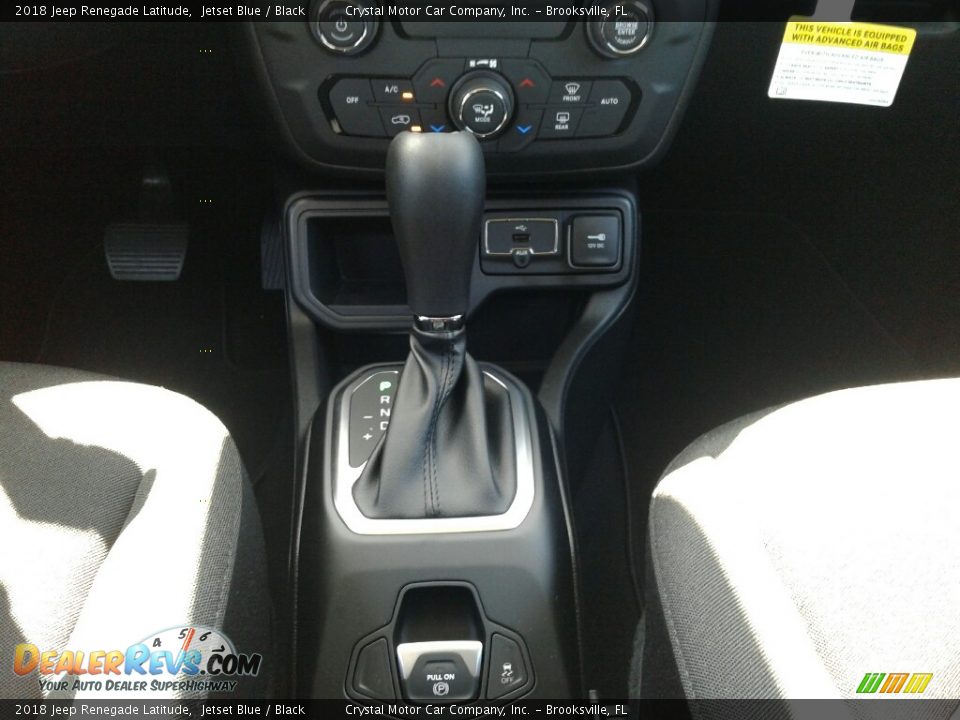 2018 Jeep Renegade Latitude Jetset Blue / Black Photo #16