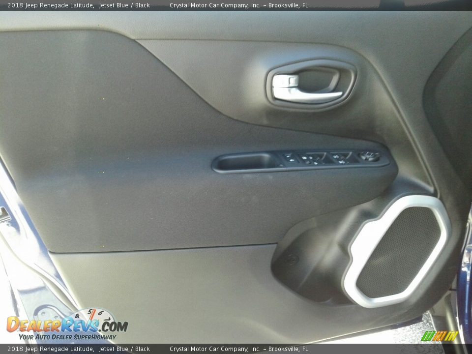 2018 Jeep Renegade Latitude Jetset Blue / Black Photo #17
