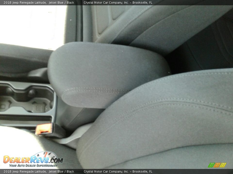 2018 Jeep Renegade Latitude Jetset Blue / Black Photo #18