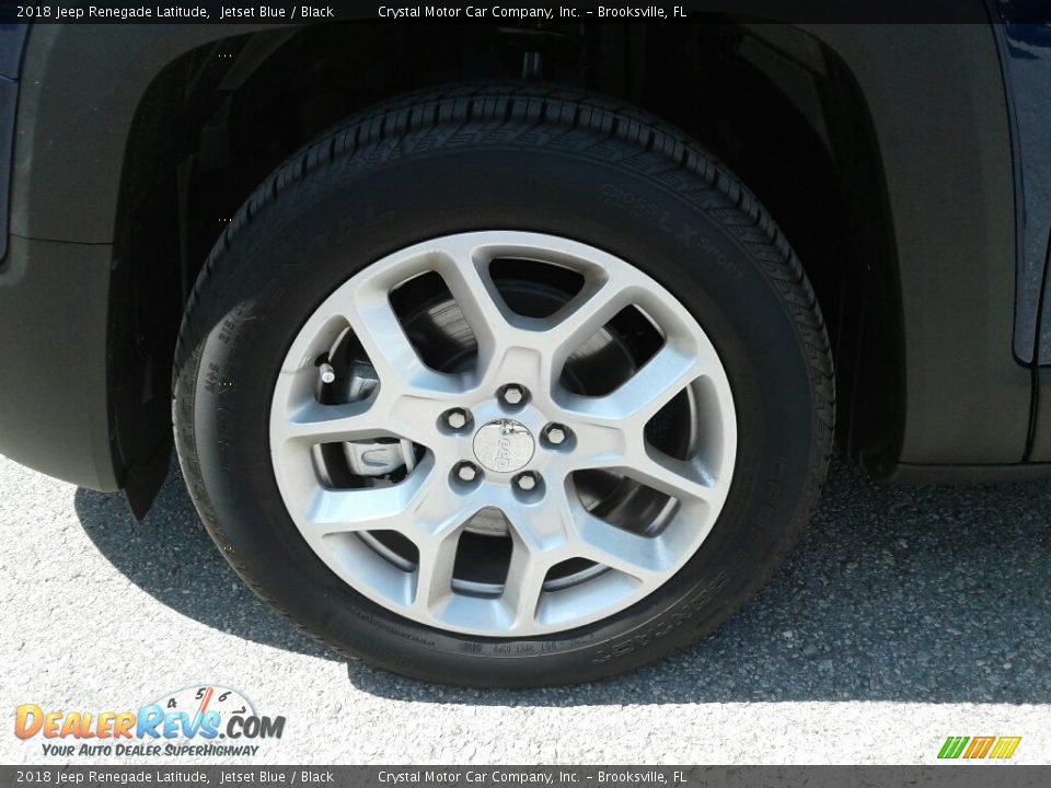 2018 Jeep Renegade Latitude Jetset Blue / Black Photo #20