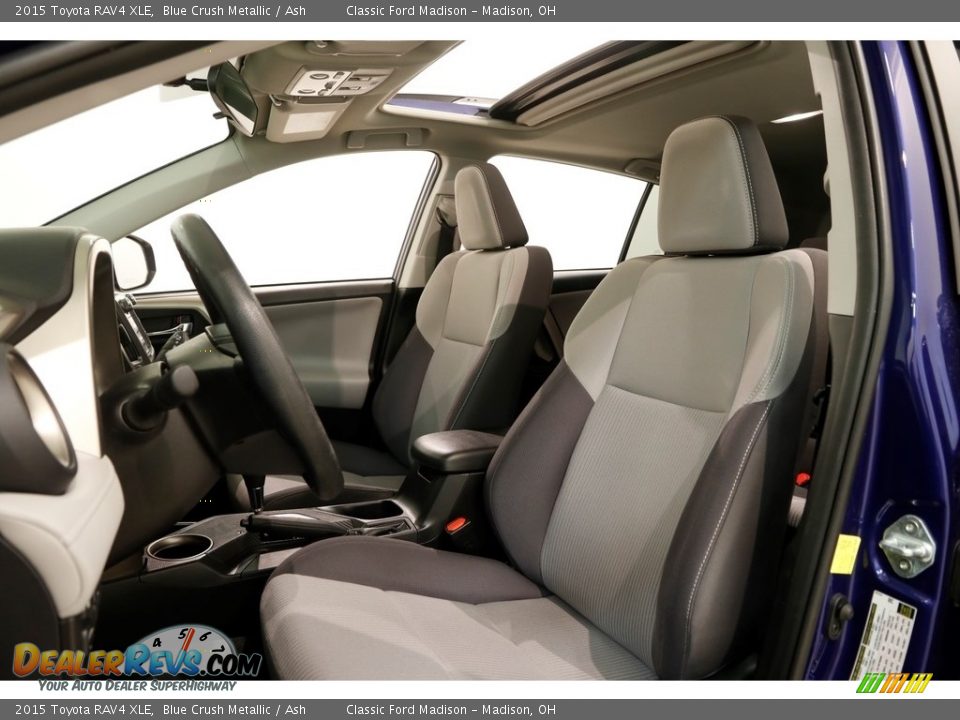 2015 Toyota RAV4 XLE Blue Crush Metallic / Ash Photo #5