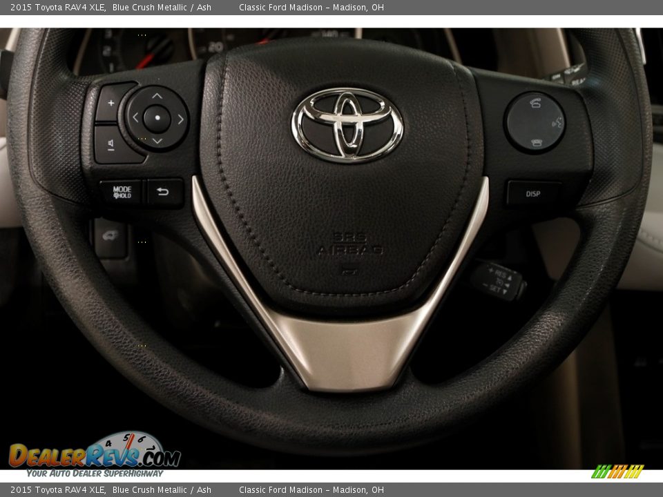 2015 Toyota RAV4 XLE Blue Crush Metallic / Ash Photo #6