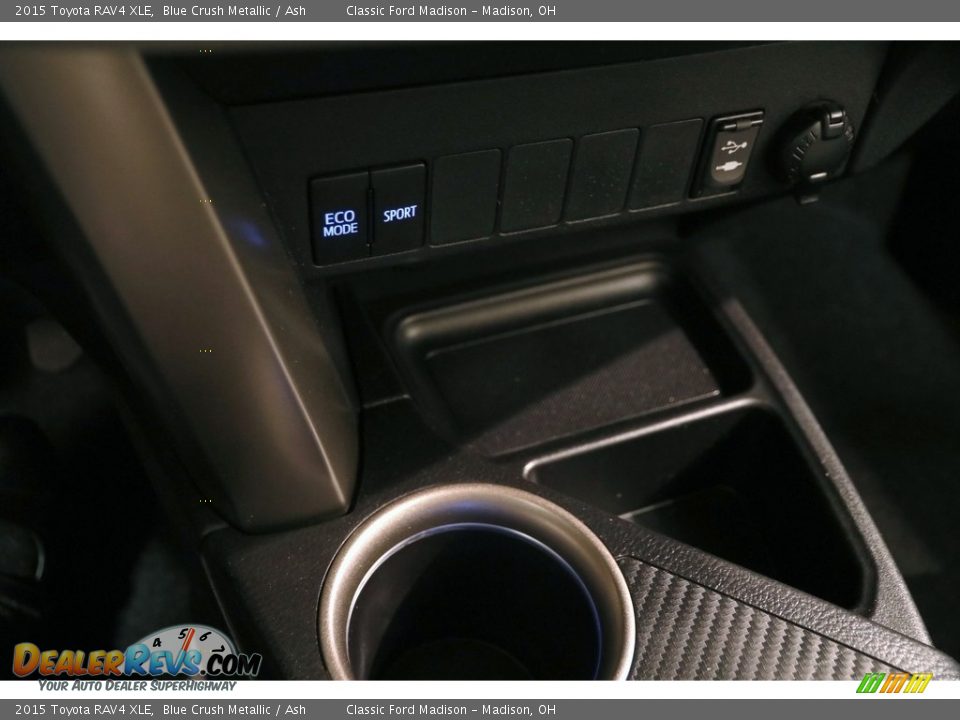 2015 Toyota RAV4 XLE Blue Crush Metallic / Ash Photo #10
