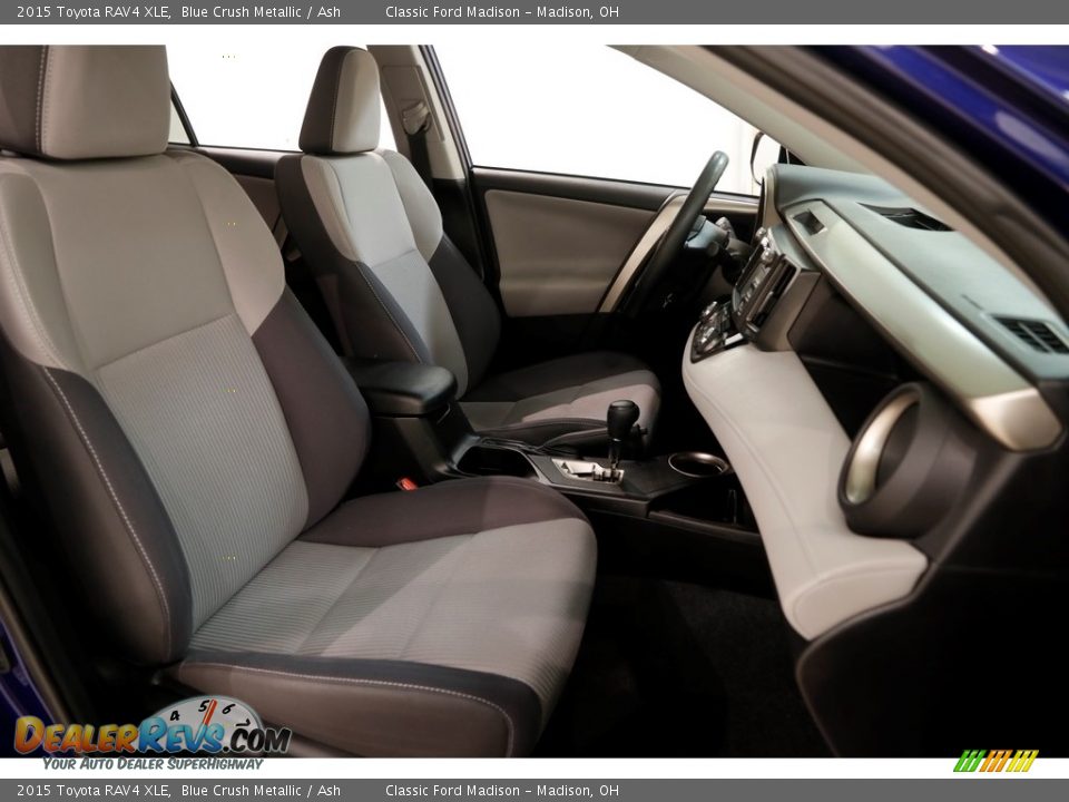 2015 Toyota RAV4 XLE Blue Crush Metallic / Ash Photo #11