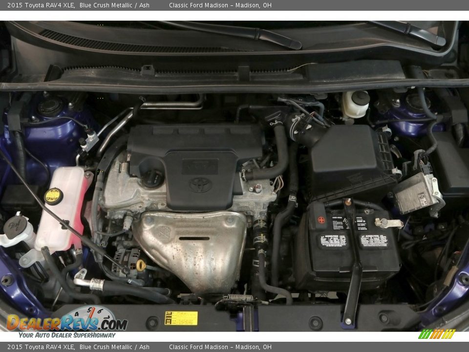 2015 Toyota RAV4 XLE Blue Crush Metallic / Ash Photo #15