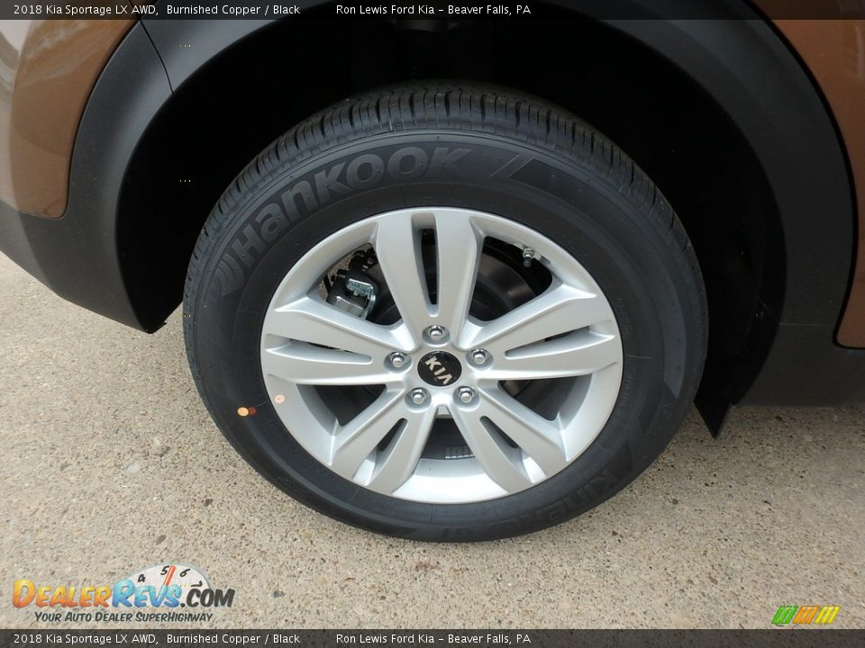 2018 Kia Sportage LX AWD Burnished Copper / Black Photo #2