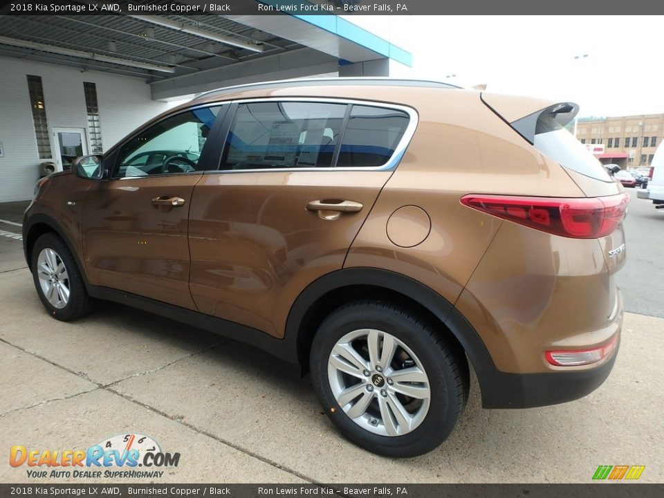 2018 Kia Sportage LX AWD Burnished Copper / Black Photo #5