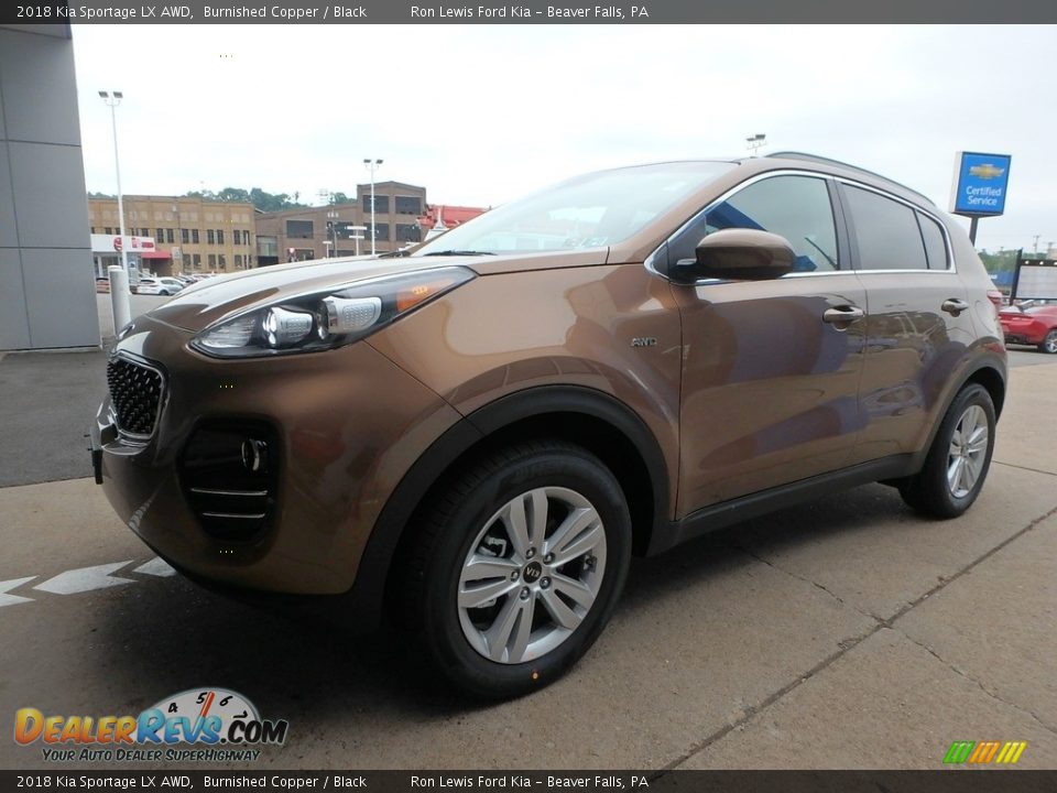 2018 Kia Sportage LX AWD Burnished Copper / Black Photo #7