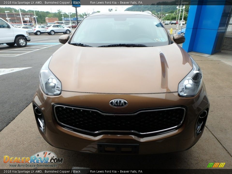 2018 Kia Sportage LX AWD Burnished Copper / Black Photo #8