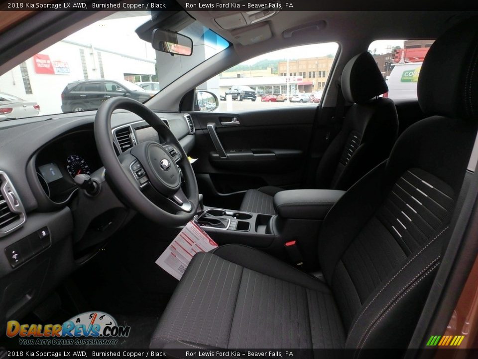 2018 Kia Sportage LX AWD Burnished Copper / Black Photo #10