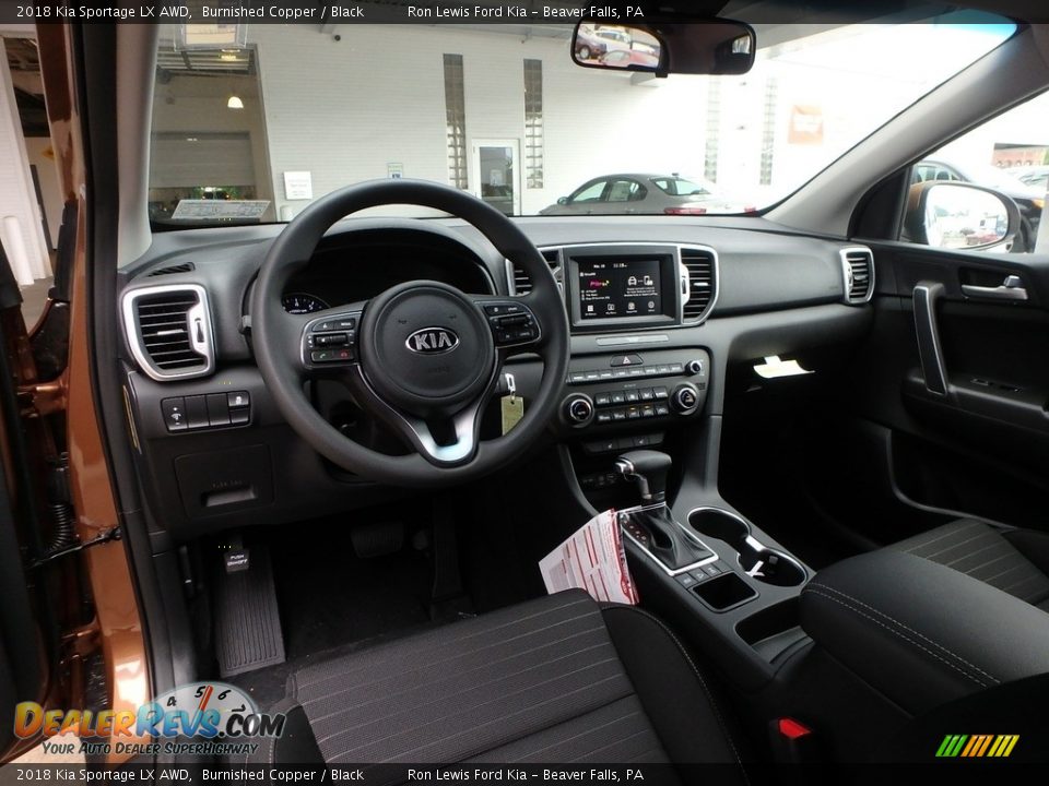 2018 Kia Sportage LX AWD Burnished Copper / Black Photo #12