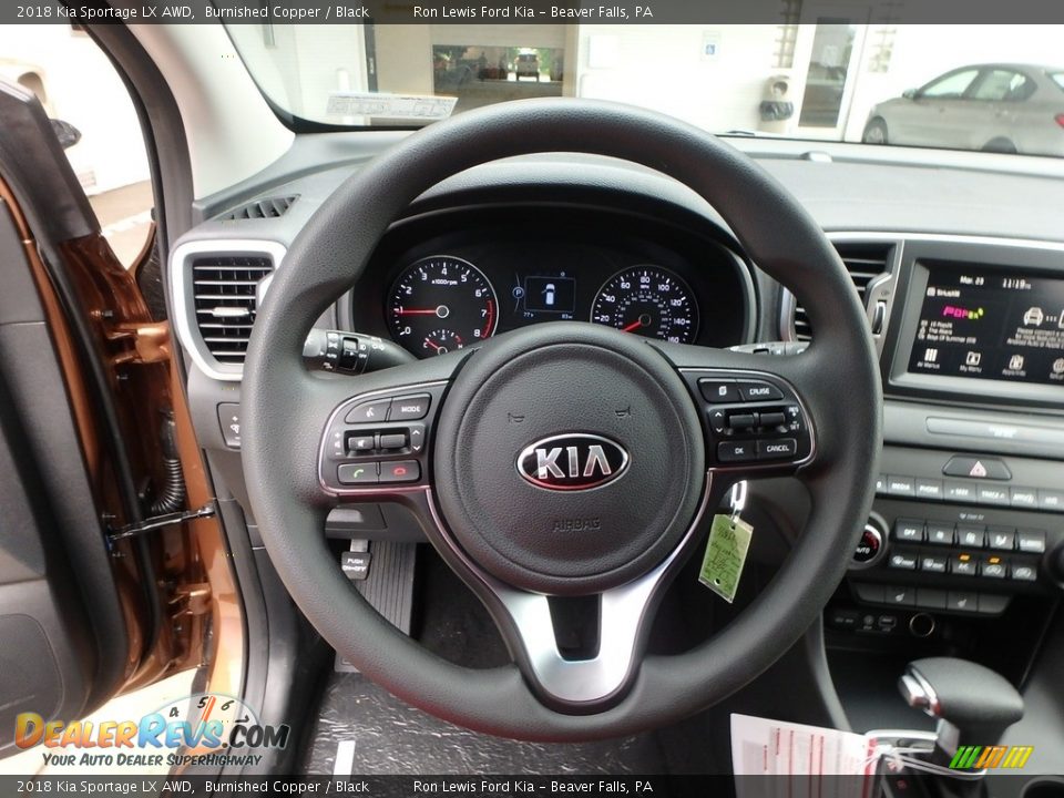 2018 Kia Sportage LX AWD Burnished Copper / Black Photo #16