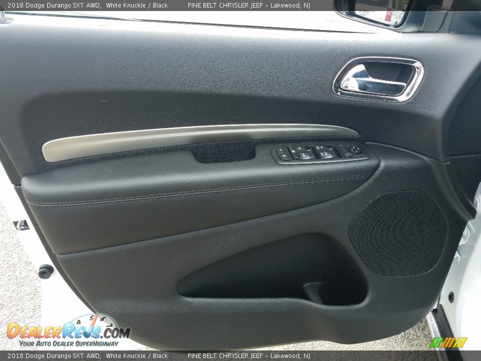 2018 Dodge Durango SXT AWD White Knuckle / Black Photo #6