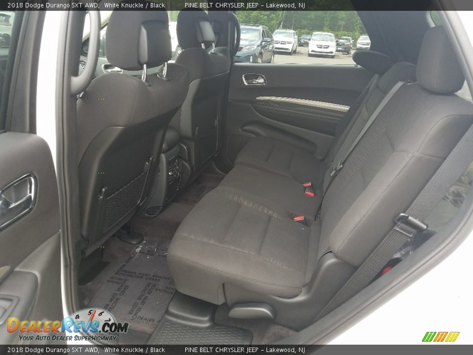 2018 Dodge Durango SXT AWD White Knuckle / Black Photo #8