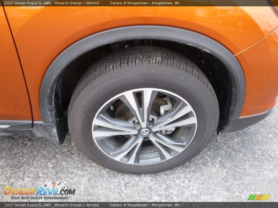 2017 Nissan Rogue SL AWD Monarch Orange / Almond Photo #2