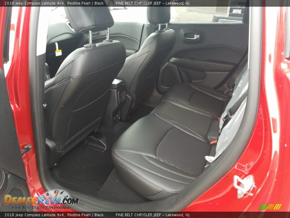 2018 Jeep Compass Latitude 4x4 Redline Pearl / Black Photo #8
