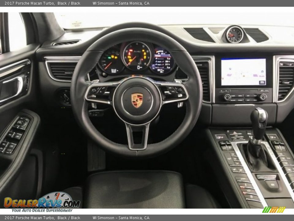 Dashboard of 2017 Porsche Macan Turbo Photo #4