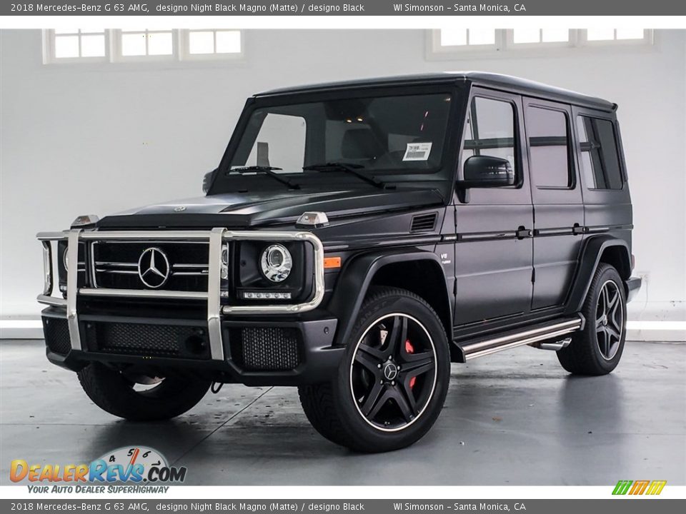 Front 3/4 View of 2018 Mercedes-Benz G 63 AMG Photo #13