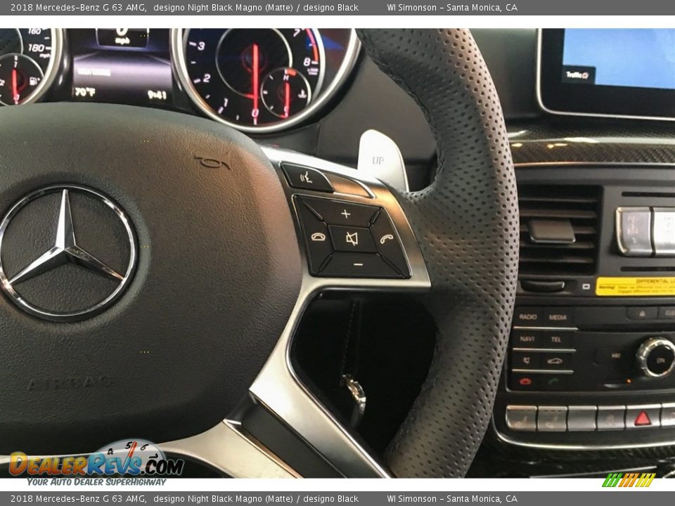 2018 Mercedes-Benz G 63 AMG designo Night Black Magno (Matte) / designo Black Photo #19