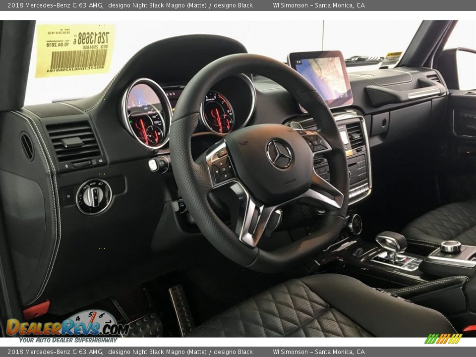 2018 Mercedes-Benz G 63 AMG designo Night Black Magno (Matte) / designo Black Photo #20