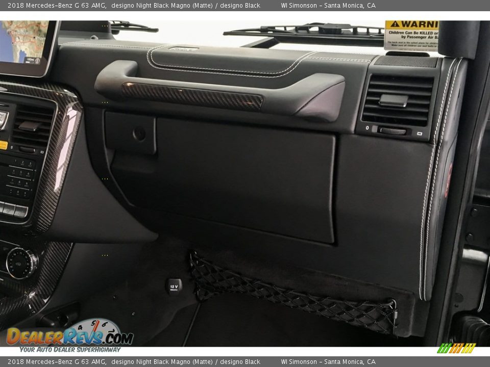 2018 Mercedes-Benz G 63 AMG designo Night Black Magno (Matte) / designo Black Photo #27