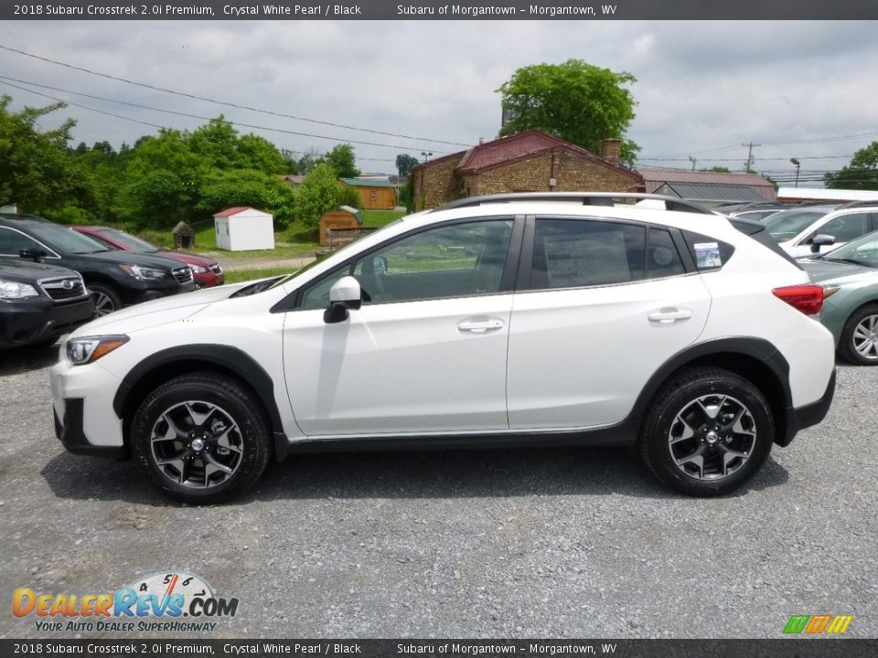 2018 Subaru Crosstrek 2.0i Premium Crystal White Pearl / Black Photo #2