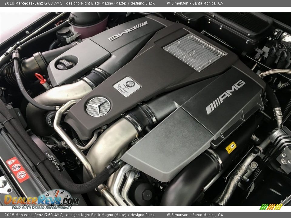 2018 Mercedes-Benz G 63 AMG 5.5 Liter AMG biturbo DOHC 32-Valve VVT V8 Engine Photo #31