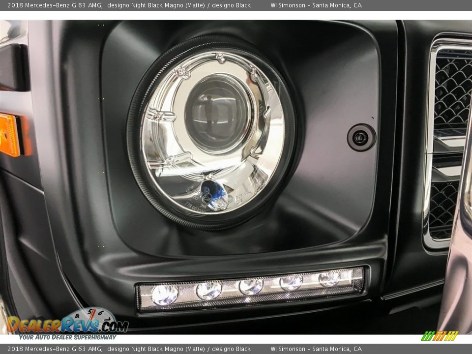 2018 Mercedes-Benz G 63 AMG designo Night Black Magno (Matte) / designo Black Photo #32
