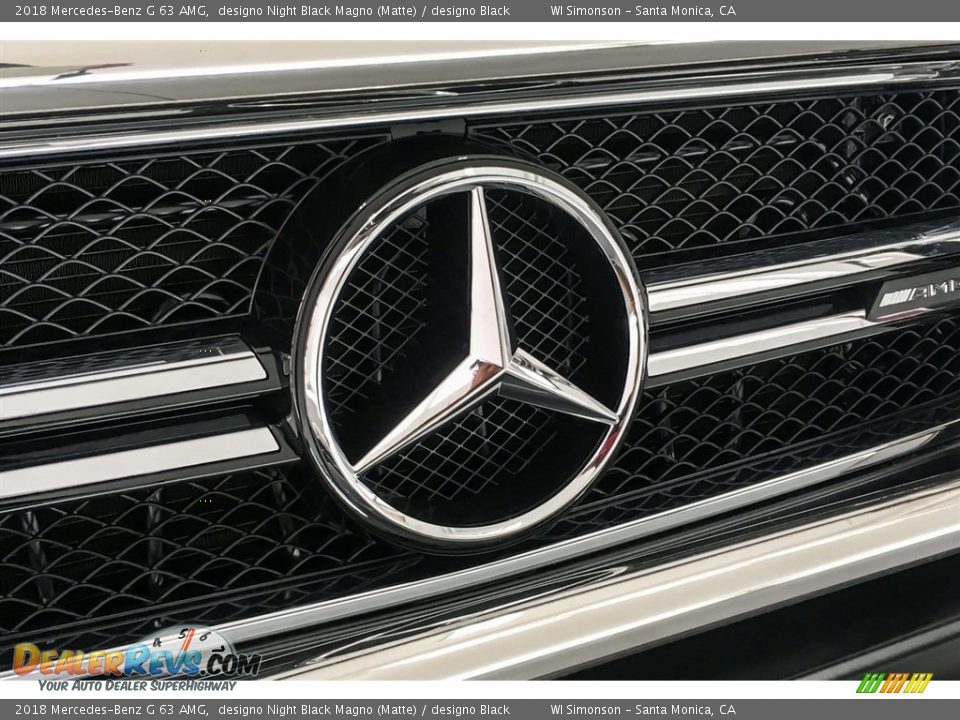 2018 Mercedes-Benz G 63 AMG designo Night Black Magno (Matte) / designo Black Photo #33