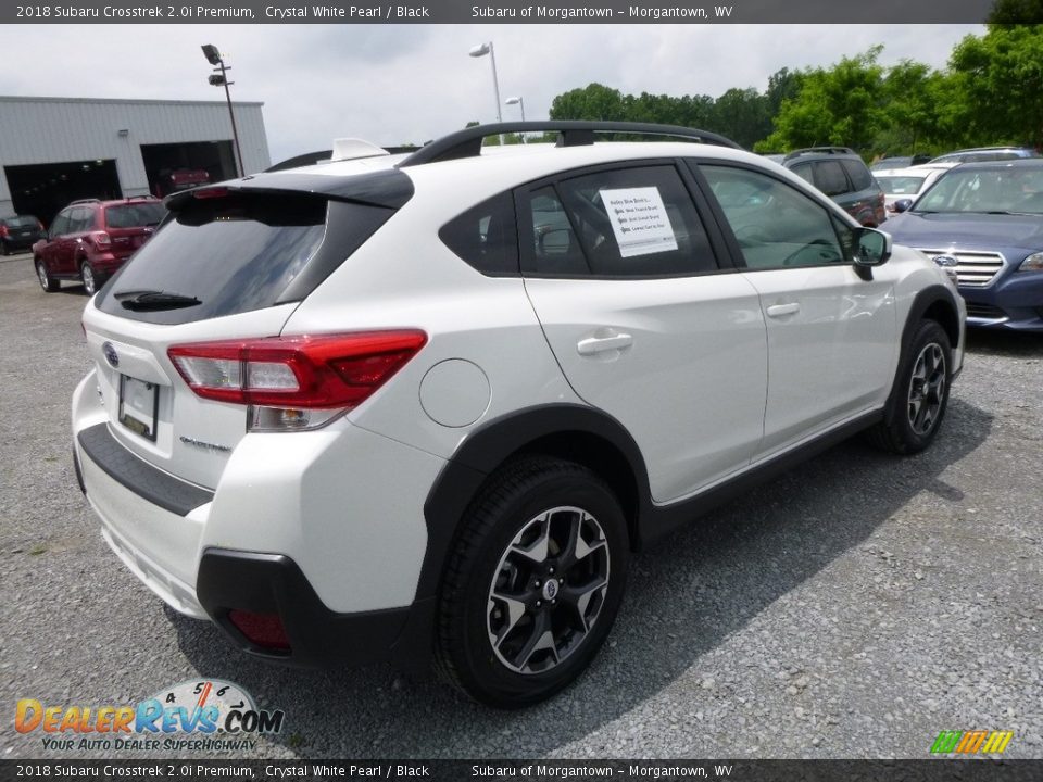 2018 Subaru Crosstrek 2.0i Premium Crystal White Pearl / Black Photo #5