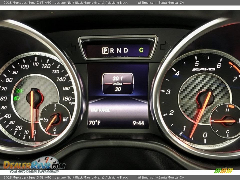 2018 Mercedes-Benz G 63 AMG Gauges Photo #34