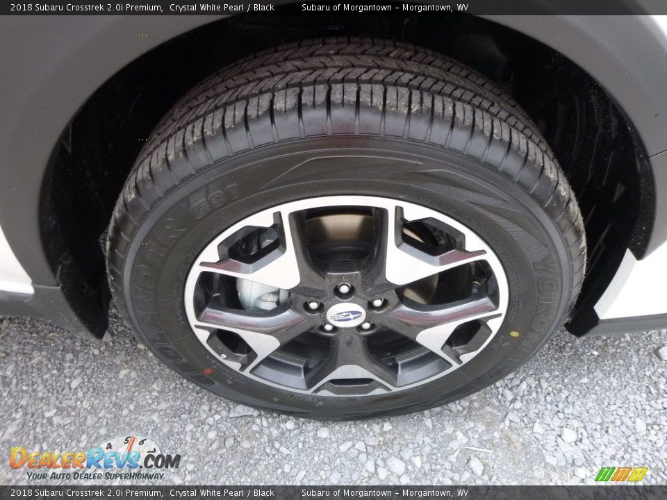 2018 Subaru Crosstrek 2.0i Premium Crystal White Pearl / Black Photo #8