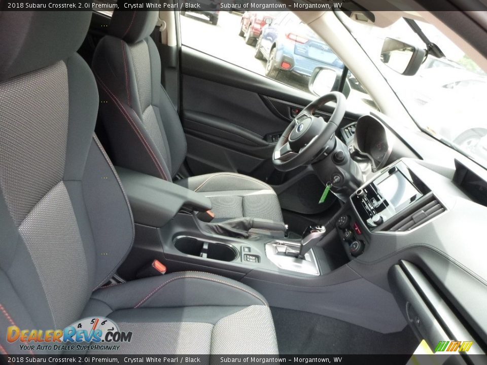 2018 Subaru Crosstrek 2.0i Premium Crystal White Pearl / Black Photo #9