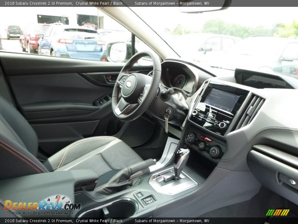 2018 Subaru Crosstrek 2.0i Premium Crystal White Pearl / Black Photo #10