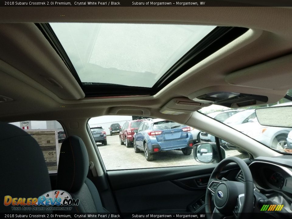 2018 Subaru Crosstrek 2.0i Premium Crystal White Pearl / Black Photo #11