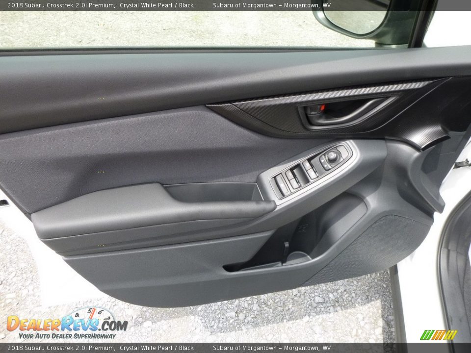 2018 Subaru Crosstrek 2.0i Premium Crystal White Pearl / Black Photo #14