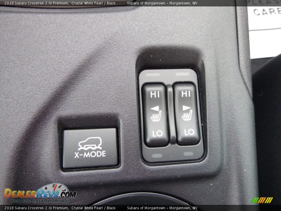 2018 Subaru Crosstrek 2.0i Premium Crystal White Pearl / Black Photo #18