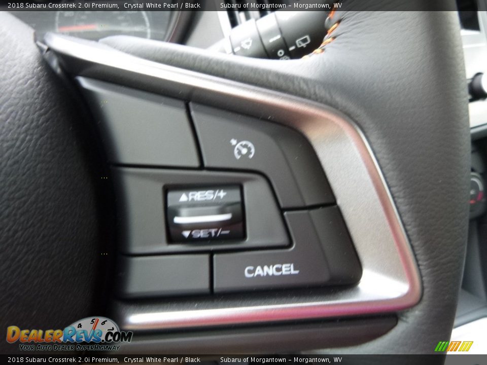 2018 Subaru Crosstrek 2.0i Premium Crystal White Pearl / Black Photo #19